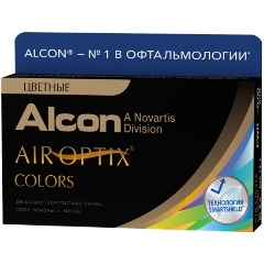 Изображение товара Контактные линзы AirOptix Colors (2шт /0.0 / 8.6/ 14.2) Gemstone Green