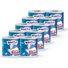 Изображение товара Туалетная бумага YokoSun, трехслойная, 10 шт.