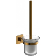 Изображение товара Туалетный ершик в комплекте WONZON & WOGHAND POLO, Темное золото (WW-8919-DG)