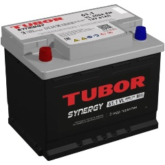 Изображение товара Аккумулятор TUBOR Synergy, 190x175x242, прямая полярность, 61 Ач, 6СТ61(1)