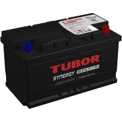 Изображение товара Аккумулятор TUBOR Synergy, 300x25x400, обратная полярность, низкий, 85 Ач, 6СТ85(0)