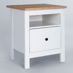 Изображение товара Тумба ГУД ЛАКК 2.08.03.010.14 САГА белая/ясень