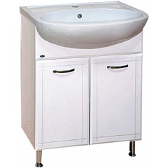 Изображение товара Тумба MISTY Уют - 60 прямая + раковина (комплект)