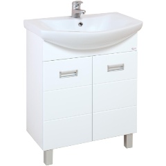 Изображение товара Тумба под раковину Onika БАЛТИКА 60.10 белая для ванной комнаты