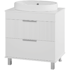 Изображение товара Тумба под раковину BREVITA Enfida 70 (белая)