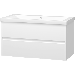 Изображение товара Подвесная тумба под раковину MISTY Алиса 100 белая