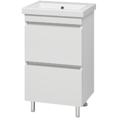 Изображение товара Тумба под раковину MISTY Енисей 50 с 2 ящиками стильное решение для ванной