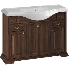 Изображение товара Тумба под раковину OPADIRIS Риспекто 120 цвет нагал стильная мебель для ванной комнаты