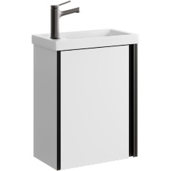 Изображение товара Тумба под умывальник , цвет белый, URB0145W, ТМ «AQWELLA» Urban