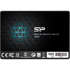 Изображение товара SSD диск Silicon PowerSlim S55, 960Гб, 2.5", SATA (SP960GBSS3S55S25)