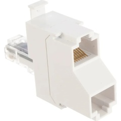 Изображение товара Разветвитель TWT T-адаптер, 2 телефонных порта, кат. 5e TWT-T-U2-U2