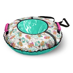 Изображение товара Тюбинг Nika принтованный ТБ2К-85 с забавными медвежатами