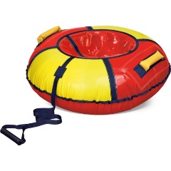 Изображение товара Тюбинг Nika ТБ1К-70, красный с жёлтым