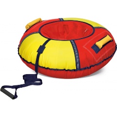 Изображение товара Тюбинг Nika ТБ6К-70 70 см - зимний тюбинг для детей и взрослых, красный желтый
