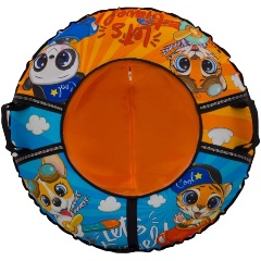 Изображение товара Тюбинг Тяни-Толкай 83см Оксфорд Travel - яркий и безопасный зимний тюбинг для детей и взрослых