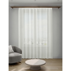 Изображение товара Тюль DECOFEST вуаль Марио 300х280 экрю