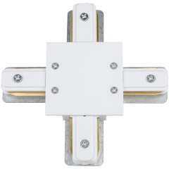 Изображение товара Соединитель для шинопроводов UBX-Q123 R41 WHITE 1 POLYBAG Volpe