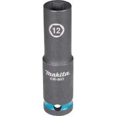 Изображение товара Ударная удлиненная торцовая головка Makita Impact Black 1/2" 12x81,5 мм (E-16433)