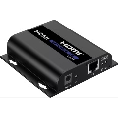 Изображение товара Удлинитель HDMI по витой паре CAT6 поверх протокола IP до 120 м с ИК Lenkeng LKV383-5.0