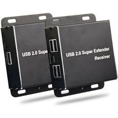 Изображение товара Удлинитель KS-is USB 2.0 UTP Cat6 60м (KS-429)