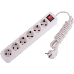 Изображение товара Удлинитель LEZARD 6х3м с заземл. 16А IP20 Lila с выкл., 720-0603-602