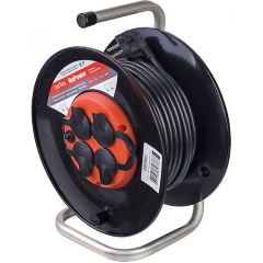 Изображение товара Удлинитель на катушке Perfeo RU POWER с заземлением 50м 4гн с т/з 16А ПВС 3х1,5 IP44 (РБК16)