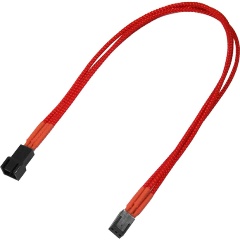 Изображение товара Удлинитель Nanoxia 3-pin, 30sm, Red (NX3PV3ER)