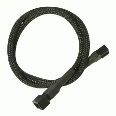 Изображение товара Удлинитель Nanoxia 3-pin 60см черный NX3PV60