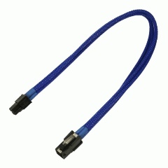Изображение товара Удлинитель Nanoxia 4-pin P4, 30см, синий (NXP4V3EB)