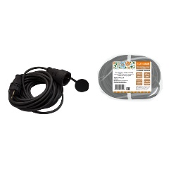 Изображение товара Удлинитель силовой TDM Electric каучук 40 м IP44 3500 Вт с заземлением