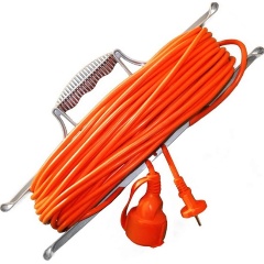 Изображение товара Удлинитель-шнур UNIVersal на рамке 1х20м без заземл. 6А IP44 УШ-6 ПВС 2х0.75, 9632016