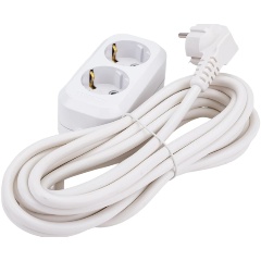 Изображение товара Удлинитель Universal 2х5м с заземл. IP20 Е-302А ПВС 3х1.5, 1719