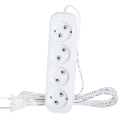 Изображение товара Удлинитель UNIVersal 4х5м без заземл. 6А IP20 У6-766 ШВВП 2х0.75, 9631944