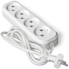 Изображение товара Удлинитель UNIVersal 4х5м без заземл. 6А IP20 У6-766М ПВС 2х0.75, 766М-05