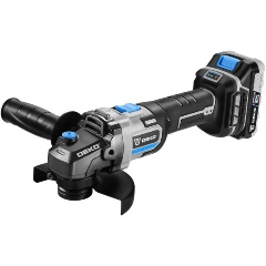 Изображение товара Углошлифовальная машина DEKO DKAG20, бесщеточная, 1*20В 3Ач