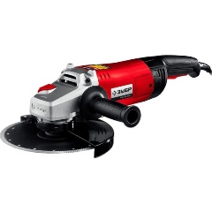 Изображение товара Углошлифовальная машина ЗУБР УШМ-230-2605 П серия МАСТЕР мощная обработка пыль устойчивость