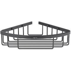 Изображение товара Угловая полка AQUATEK AQ4906MB латунь черная матовая для интерьера