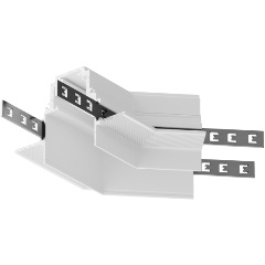 Изображение товара Угловой коннектор 135° для встраиваемого однофазного шинопровода Maytoni Technical Gravity TRA010CLO-42W