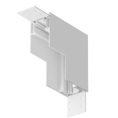 Изображение товара Угловой коннектор внутренний для накладного магнитного шинопровода Maytoni Technical Gravity TRX010ICL-21W