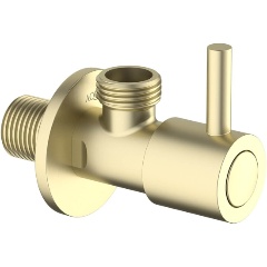 Изображение товара Переходник угловой AQUATEK AQ2451BG, шлиф. золото