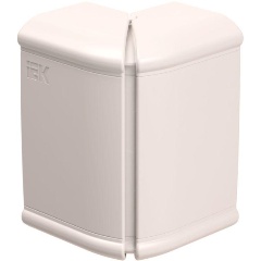 Изображение товара Угол для кабель-канала IEK внешний изменяемый 100х40 PRIMER, CKK-40D-W-100-040-K01