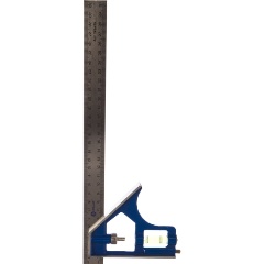 Изображение товара Угольник КОБАЛЬТ с уровнем 300 мм, нерж.сталь (243-479)