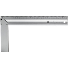 Изображение товара Угольник КОБАЛЬТ столярный 350 мм, алюминиевый (910-393)