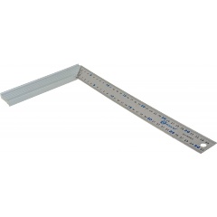 Изображение товара Угольник КОБАЛЬТ столярный 350 мм, нерж.сталь , алюминиевое основание (243-615)