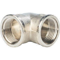 Изображение товара Угольник STOUT SFT-0014-000001 ВВ никелированный 1"