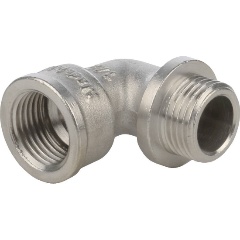 Изображение товара Угольник STOUT SFT-0016-000012 с упором НВ никелированный 1/2