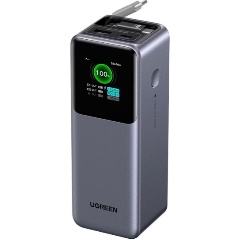 Изображение товара Внешний аккумулятор UGREEN PB726 (55987B) 165W Power Bank 20000mAh, серый