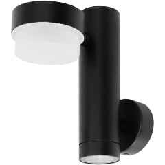 Изображение товара Уличный настенный светильник Arte Lamp BUDAPEST A2362AL-2BK современный дизайн надежная защита IP65