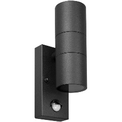 Изображение товара Уличный настенный светильник Arte Lamp Mistero A3322AL-2BK черный современный внешний светильник