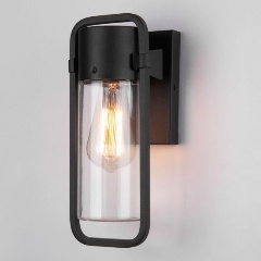 Изображение товара Уличный настенный светильник Elektrostandard Lab 35001/D черный IP54 стиль лофт